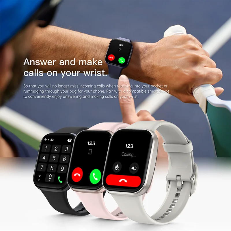 Luxury Ladies Smartwatch - Bluetooth Call Fitness Waterproof Sports Watch - stay fit