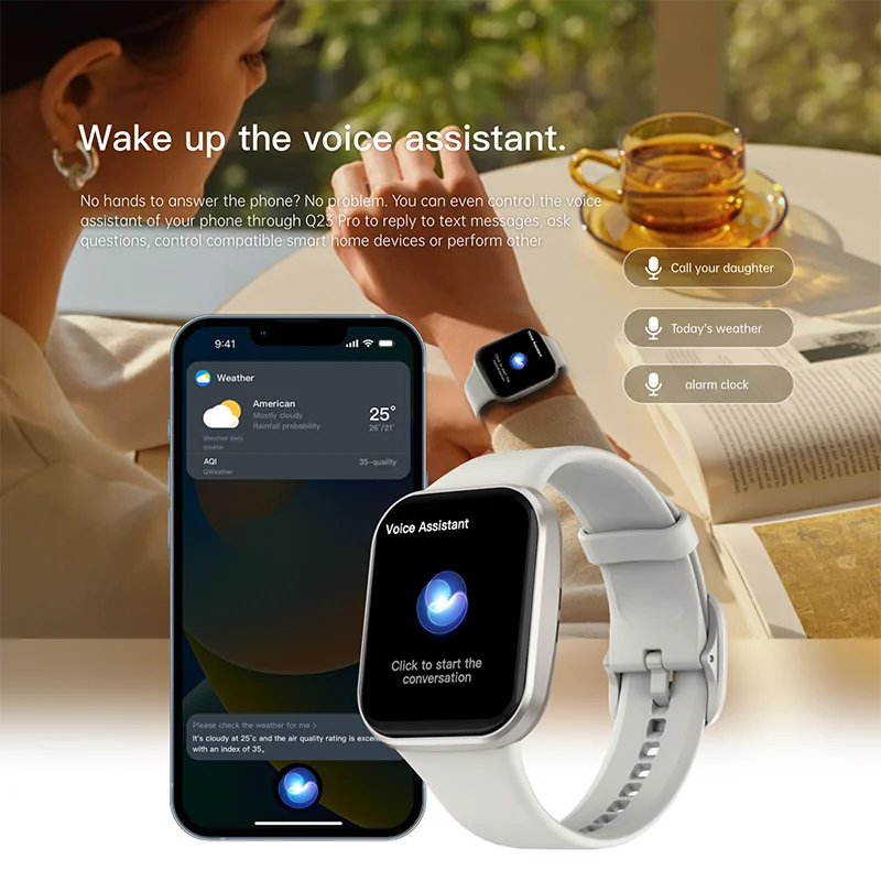 Luxury Ladies Smartwatch - Bluetooth Call Fitness Waterproof Sports Watch - stay fit