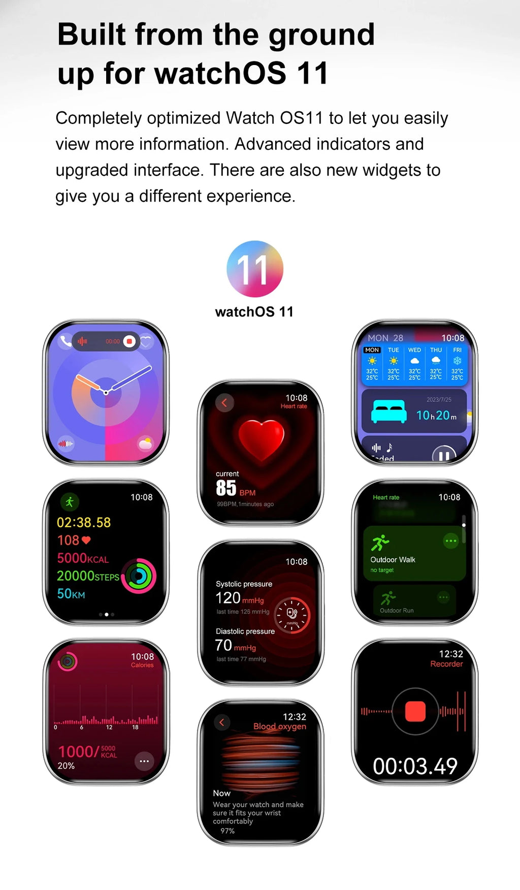 IW9 Series 10 GPS Smart Watch - HD Bluetooth Call Waterproof Smartwatch - stay fit