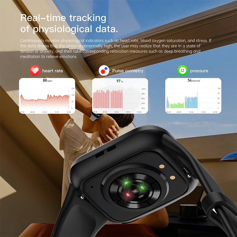 Luxury Ladies Smartwatch - Bluetooth Call Fitness Waterproof Sports Watch - stay fit