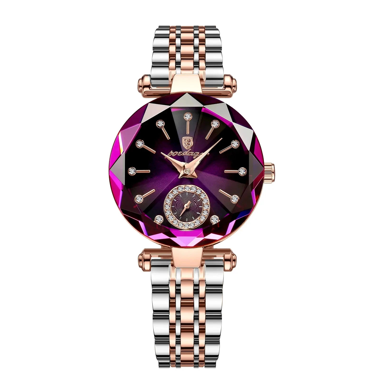 POEDAGAR Luxury Elegant Ladies Watch - Waterproof Stainless Steel Quartz Watch - stay fit