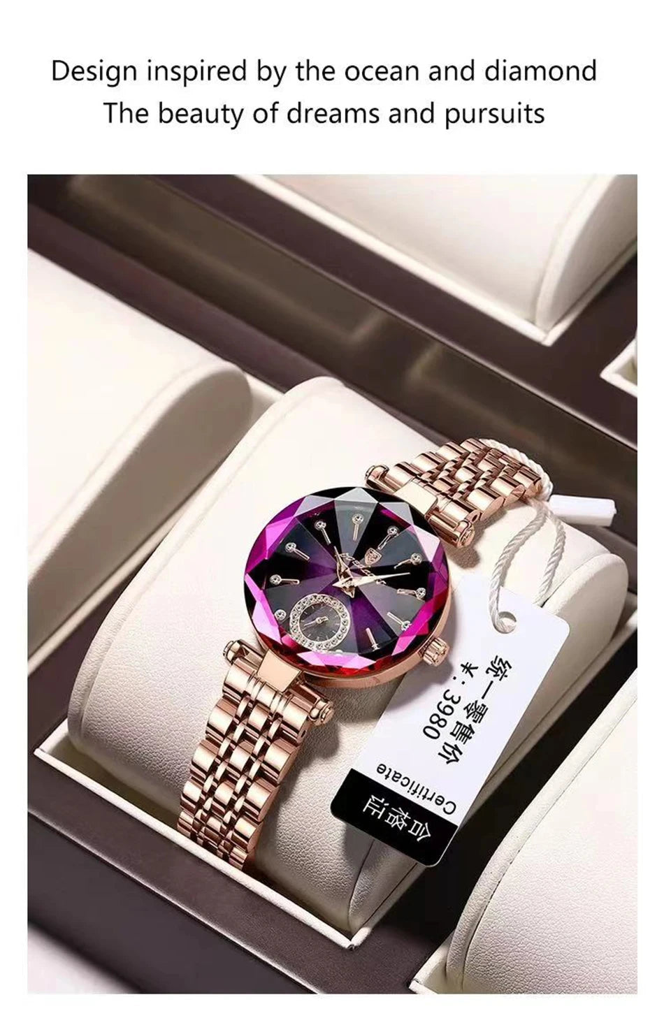 POEDAGAR Luxury Elegant Ladies Watch - Waterproof Stainless Steel Quartz Watch - stay fit