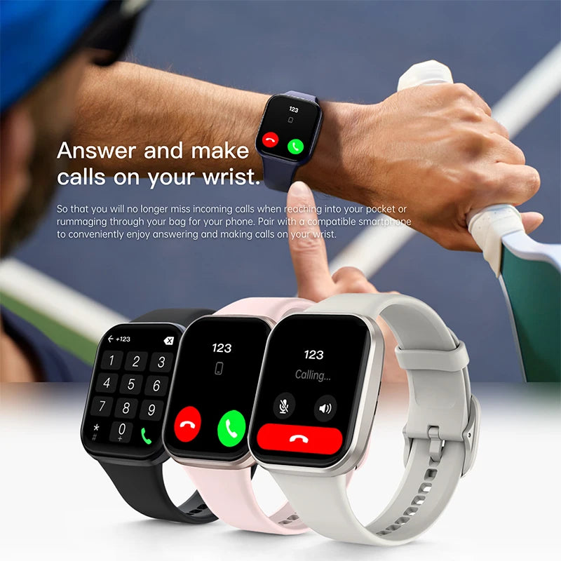 Luxury Ladies Smartwatch - Bluetooth Call Fitness Waterproof Sports Watch - stay fit