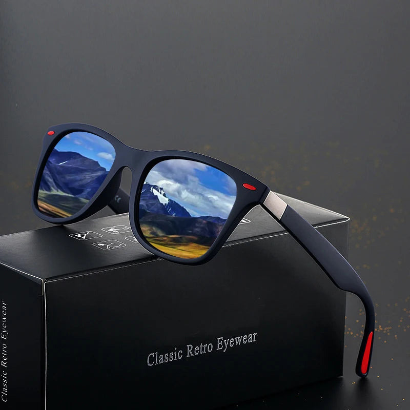 Polarized Driving Sunglasses - Day & Night Vision Anti-UV Sunglasses for Men - stay fit