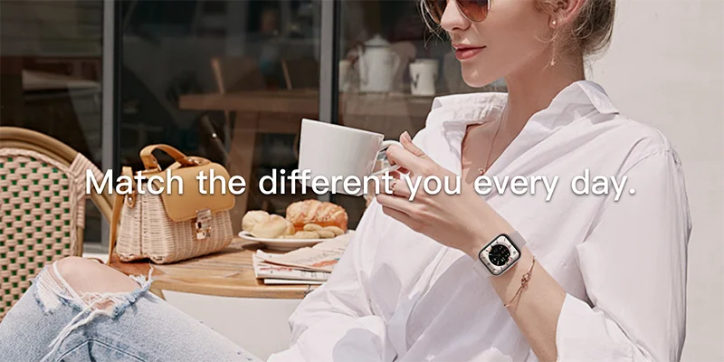 Luxury Ladies Smartwatch - Bluetooth Call Fitness Waterproof Sports Watch - stay fit